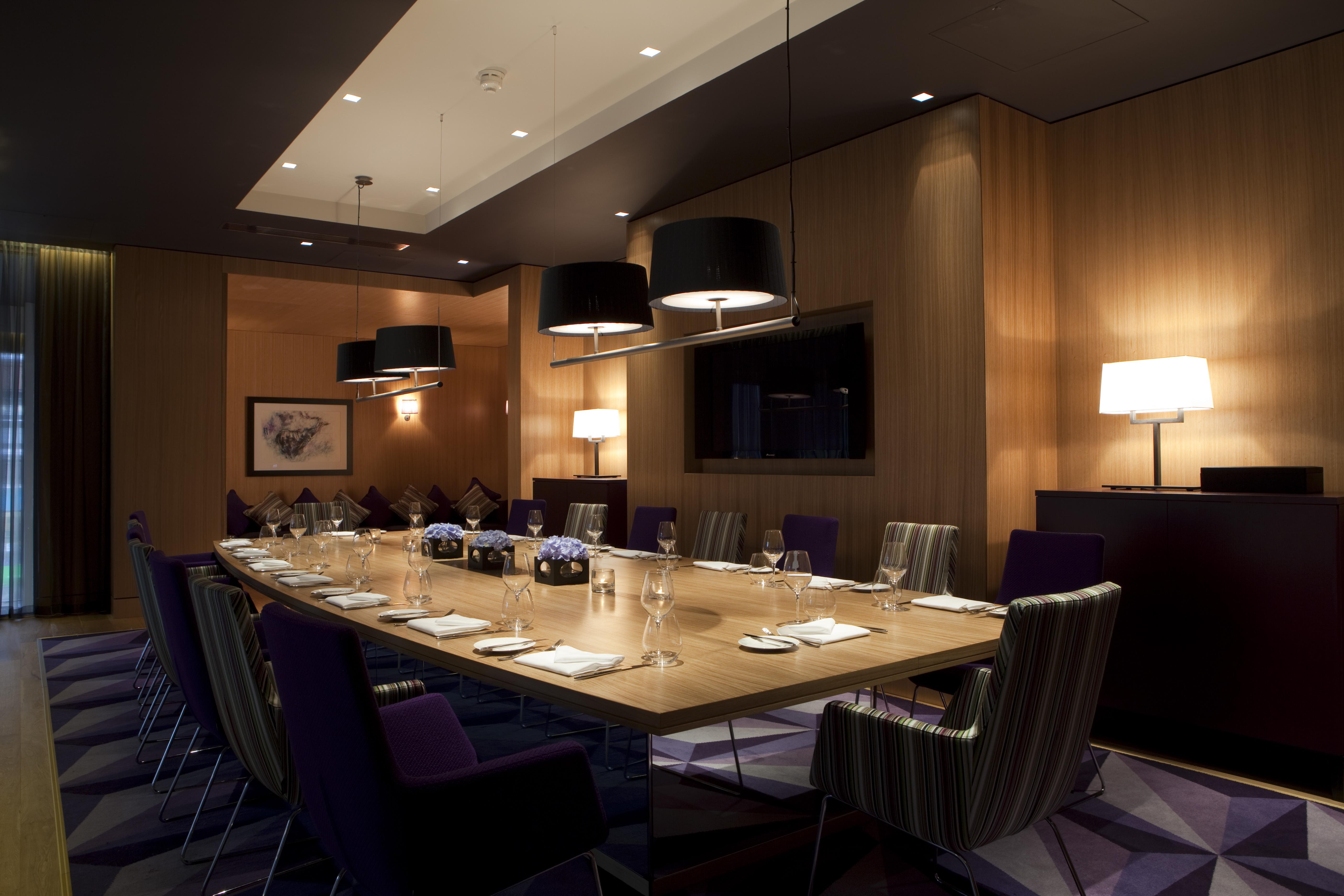 The Fitzwilliam Hotel Belfast Kemudahan gambar The private dining room at the restaurant